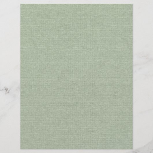 Light green Linen Fabric Texture Briefhoofd (Achterkant)