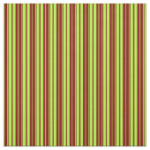 Light Green & Maroon Lines Patroon Stof (Swatch)