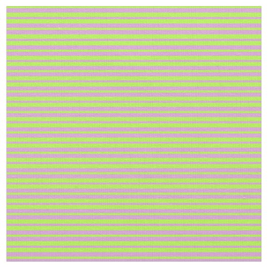 Light Green & Plum Stripes Pattern Stof (Close Up)