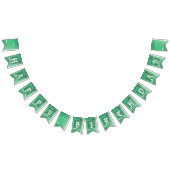 Light Green Princess Birthday Party Vlaggetjes (Alle)