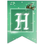 Light Green Princess Birthday Party Vlaggetjes (Tweede vlag)