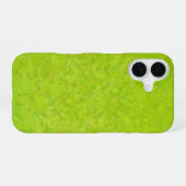 Light Green Texture Artistic iPhone 16 Hoesje (Achterkant horizontaal)