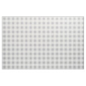 Light Grey and White Plaid Gingham Stof (Fat Quarter)