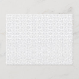 Light Grey Geometric Tile Pattern Aankondigingskaart