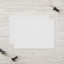 Light Grey Geometric Tile Pattern Contactkaartje