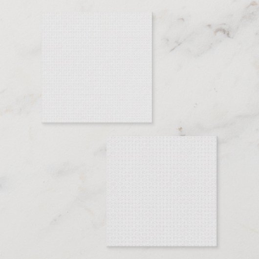 Light Grey Geometric Tile Pattern Vierkante Visitekaartje (Voorkant / Achterkant)