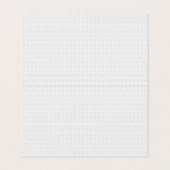 Light Grey Geometric Tile Pattern Visitekaartje (Binnenkant ongevouwen)