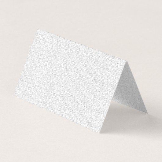Light Grey Geometric Tile Pattern Visitekaartje (Voorkant)