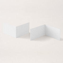 Light Grey Geometric Tile Pattern Visitekaartje