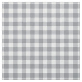 Light Grey Gingham Stof (Swatch)