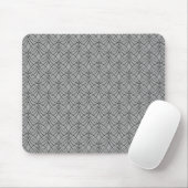 Light Grey Metro Retro Mousepad Muismat (Met muis)