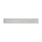 Light Grey Minimalist First Names Wrap Around  (Individueel)