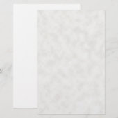 Light Grey Parchment Texture Background Briefpapier (Voorkant / Achterkant)