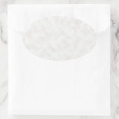 Light Grey Parchment Texture Background Ovale Sticker (Tas)