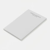Light Grey Professional Modern Plain Minimalist Post-it® Notes (Schuin)
