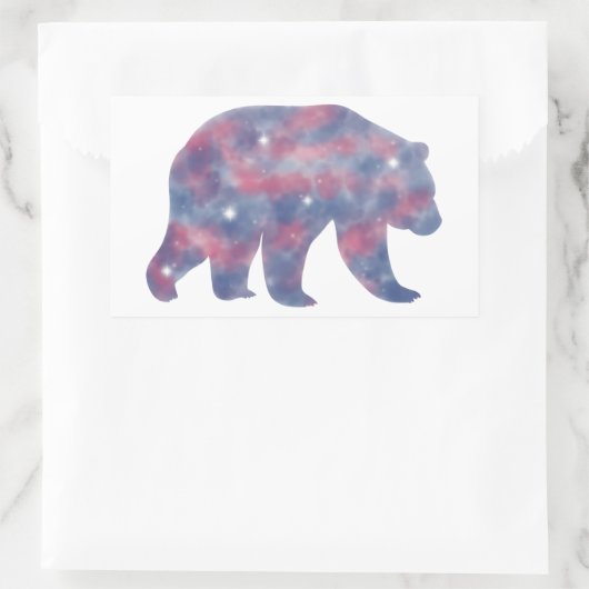 Light Grizzly Beer Starscape Sticker (Tas)