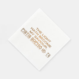 Light Hath wordt mijn redder Servet