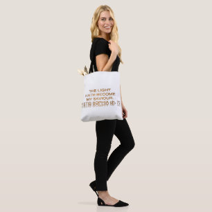 Light Hath wordt mijn redder Tote Bag