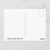Light Hazzles Reservoir Briefkaart (Achterkant)