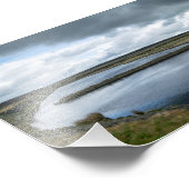 Light Hazzles Reservoir Foto Afdruk (Hoek)