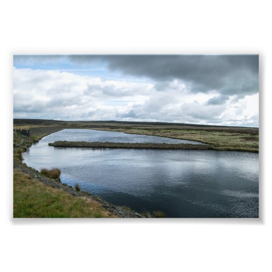 Light Hazzles Reservoir Foto Afdruk (Voorkant)