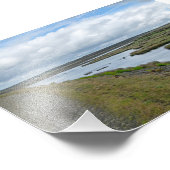 Light Hazzles Reservoir Foto Afdruk (Hoek)