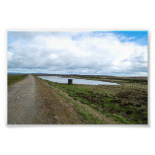 Light Hazzles Reservoir Foto Afdruk