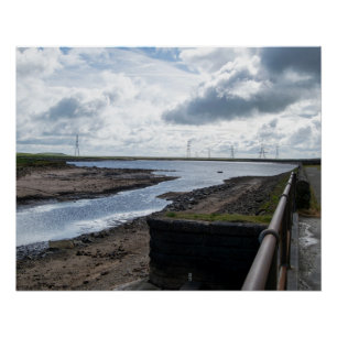 Light Hazzles Reservoir Perfect Poster