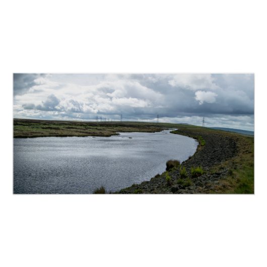 Light Hazzles Reservoir Perfect Poster (Voorkant)