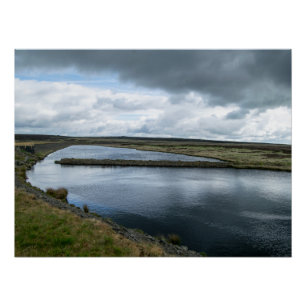 Light Hazzles Reservoir Perfect Poster