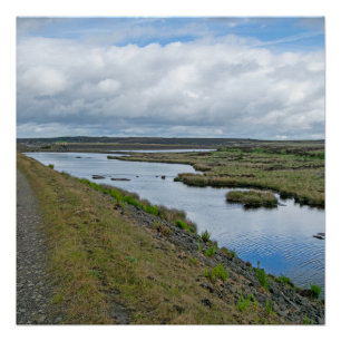 Light Hazzles Reservoir Perfect Poster