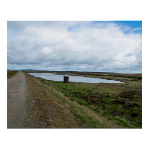 Light Hazzles Reservoir Perfect Poster