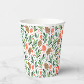 Light Holiday Greens Papieren Beker (Rechts)