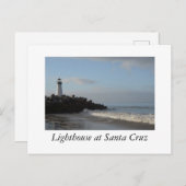 Light House in Santa Cruz California Briefkaart (Voorkant / Achterkant)