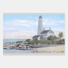 Light House New London CT Inpakpapier Vel