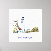 Light house painting canvas afdruk (Voorkant)