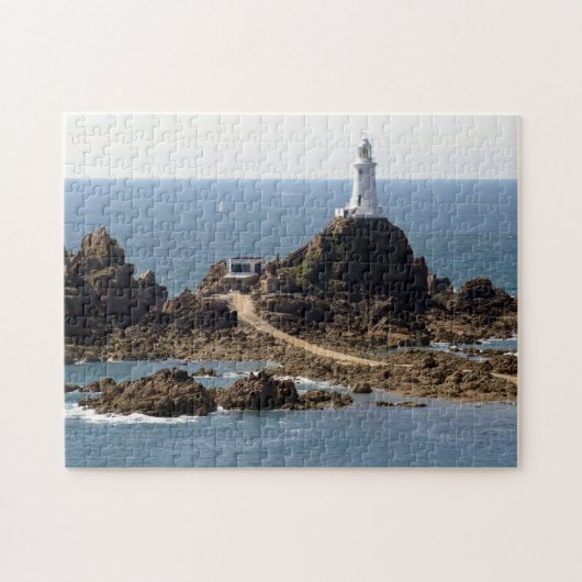 Light House Tower Jersey Isle. Legpuzzel (Horizontaal)