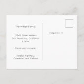 Light House  We Moved New Home Moving New Root Briefkaart (Achterkant)