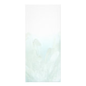 Light Ice Blue Crystals Spa Salon Service Menu (Achterkant)