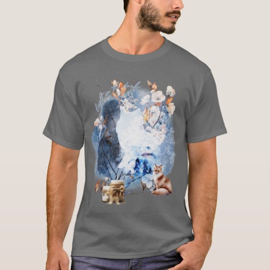 Light In The Dark Winter Solstice Magic T-shirt (Voorkant)