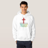 Light in the manger hoodie (Voorkant volledig)
