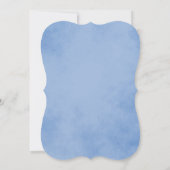 Light Indigo Blue Parchment Kaart (Achterkant)