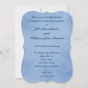 Light Indigo Blue Parchment Kaart