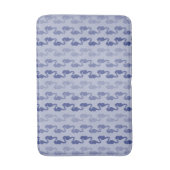 Light Indigo Seahorse Links Bath Mat (Voorkant Verticaal)