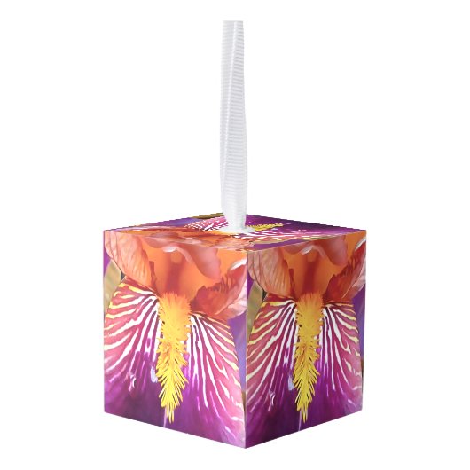 Light Iris Macro Artistic Abstract Decoratie (Achter hoekig)