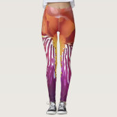 Light Iris Macro Artistic Abstract Leggings (Voorkant)