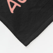 Light It Up Red Autism Awareness Puzzle Men Women Fleece Deken (Hoek)