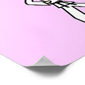 Light Karate Girl Poster (Hoek)