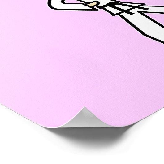 Light Karate Girl Poster (Hoek)