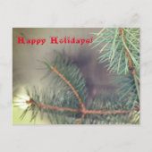 Light Kerstgroet Briefkaart (Voorkant)